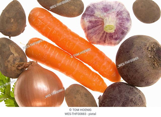 Different vegetables, close-up