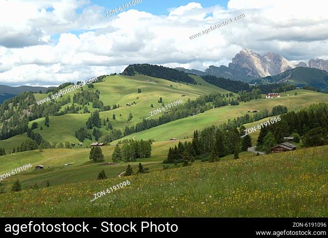 Seiser, Alm, Dolomiten, UNESCO-Weltnaturerbe, Dolomiti