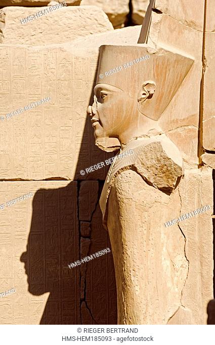 Egypt, Nile Valley, Luxor, Karnak Temples, 6th pylon, Thutmosis III