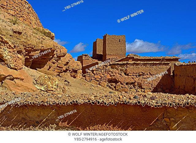At Ksar Ait Benhaddou, Anti Atlas mountains, South of Morocco
