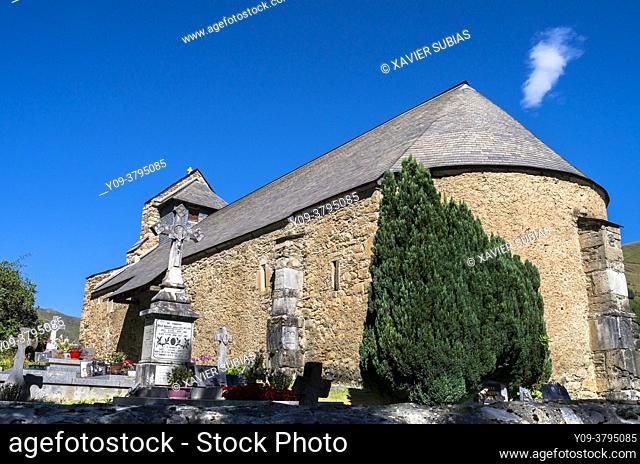 Chapel of Saint-Pé de la Moraine, Garin, Hautes Pyrenees department, Occitanie, France