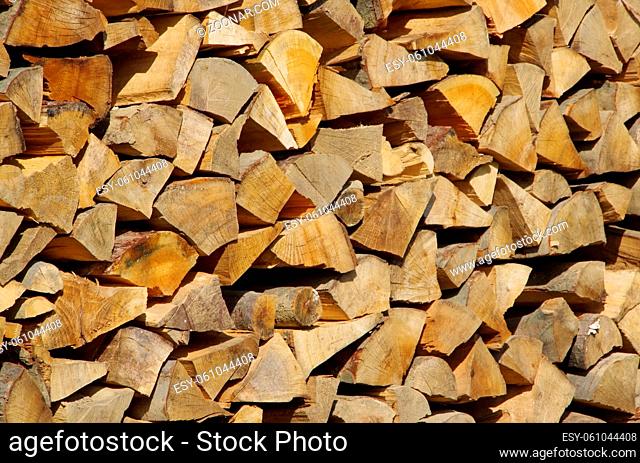 Holzstapel - stack of wood 38