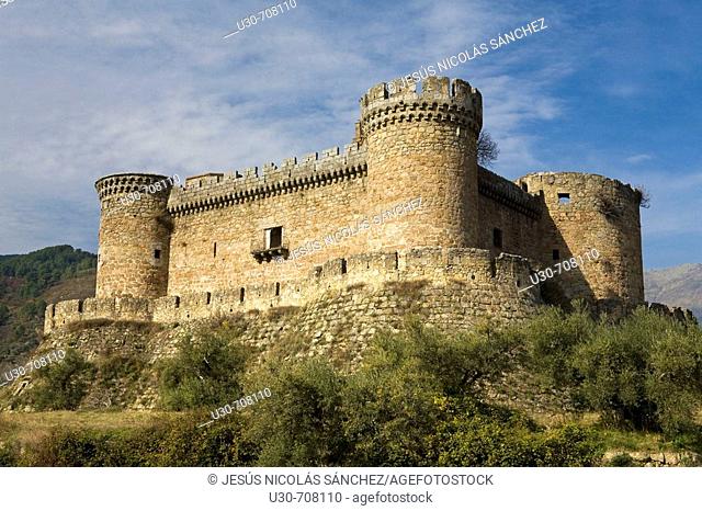 Duques de Alburquerque castle. Mombeltrán. Sierra de Gredos Regional Park , Ávila province, Castilla-León, Spain