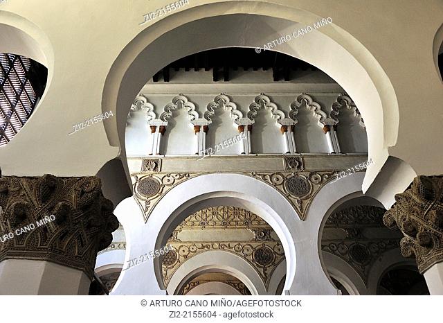 Synanogue of Santa Maria la Blanca, XIIth century, Toledo, Spain