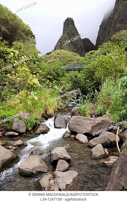 Kukaemoku Iao Needle Valley State Park Maui Hawaii