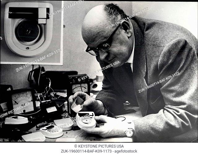 1962 - A radiometer for home use was constructed by engineer Johannes Simon of Frankfurt, Germany. The little plastic container houses a control element which