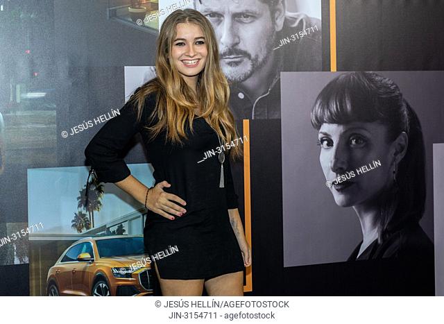 CARLOTA BOZA, Spanish actress, in the presentation of ""La Octava Dimension"", a short film produced by Audi and written and directed by Kike Maíllo