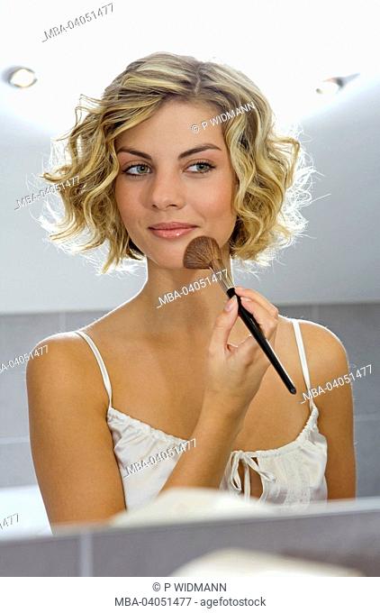 Woman, young, make up, portrait, reflection