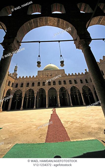 The Mosque of Al-Nasir Muhammad ibn Qala'un at the Citadel in Cairo, Egypt