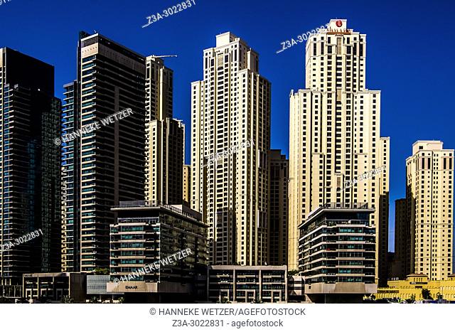 Emaar Towers in Dubai City, United Arab Emirates
