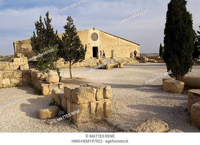 Jordan, Madaba Governorate, church of Mount Nebo