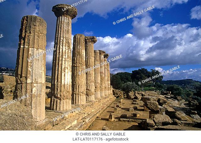 Agrigento was the centre of Greek then Roman and then Cartheginian rule on the island of Sicily. The Temple of Hercules was built during the last decades of the...