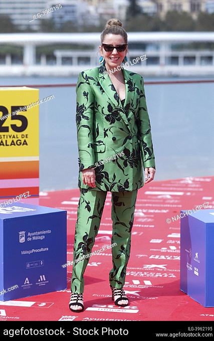 Eva Llorach attends to 'Almost In Love' photocall during the 25th Malaga Film Festival 2022 March, 22, 2022 in Malaga, Spain