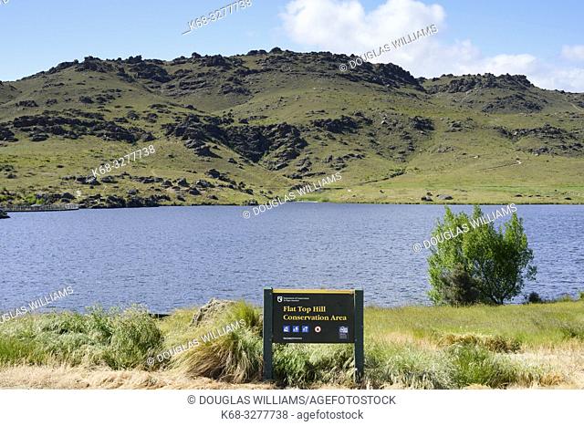 Flat Top Hill Conservation area, Otago, South Island, New Zealand