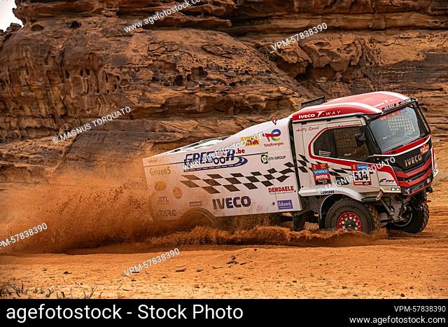 ATTENTION EDITORS - HAND OUT PICTURES - EDITORIAL USE WITH STORY ON DAKAR ONLY - MANDATORY CREDIT ....Hand out pictures released on Tuesday 03 January 2023