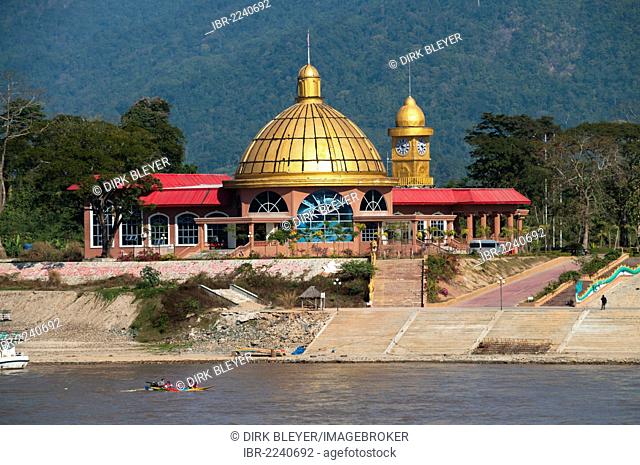 Casino on the Mekong River, Golden Triangle between Thailand, Myanmar and Laos, Sop Ruak, Northern Thailand, Thailand, Asia