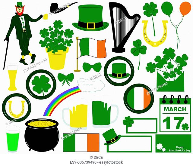 Illustration of Saint Patrick's Day