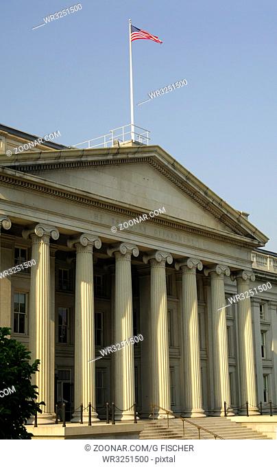Finanzministerium der Vereinigten Staaten von Amerika, Washington, D.C., USA / United States Department of the Treasury, Washington, D.C., USA
