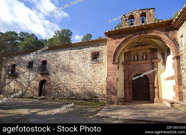 Ermita de las Santas hermitage in Cabanes Desierto de las Palmas natural park in Castellon Spain