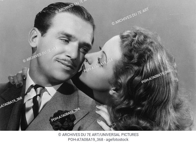 The Rage of Paris  Year: 1938 USA Danielle Darrieux, Douglas Fairbanks Jr.  Director: Henry Koster. It is forbidden to reproduce the photograph out of context...