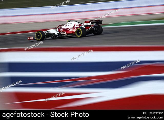 # 99 Antonio Giovinazzi (ITA, Alfa Romeo Racing ORLEN), F1 Grand Prix of USA at Circuit of The Americas on October 22, 2021 in Austin, United States of America