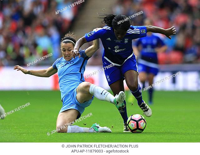 2017 The SSE FA Womens Cup Final Birmingham v Manchester City May 13th. May 13th 2017, Wembley Stadium, London, England; The SSE FA Womens Cup Final Birmingham...