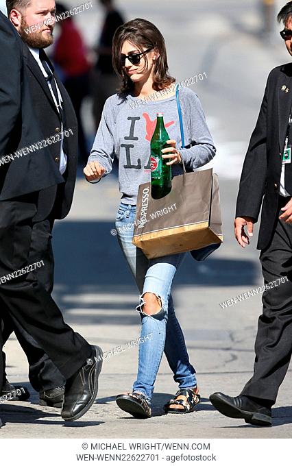 Lizzy Caplan arriving at ABC studios for Jimmy Kimmel Live Featuring: Lizzy Caplan Where: Los Angeles, California, United States When: 23 Jun 2015 Credit:...