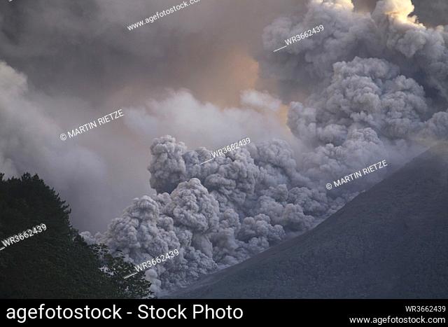 Indonesia, Merapi-Volcano