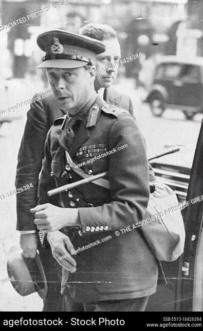 Duke of Windsor - Early Portraits - British Royalty. October 8, 1939. (Photo by The Associated Press of Great Britain Ltd.)