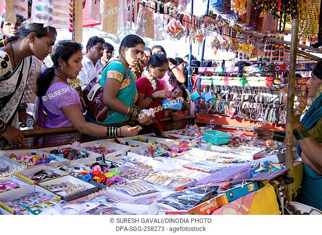 shop shri Yellamma Devi festival fair, sangli, maharashtra, India, Asia