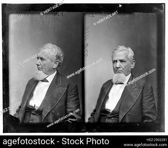 Wells, Hon. J. Madison, Gov. of La., between 1865 and 1880. Creator: Unknown