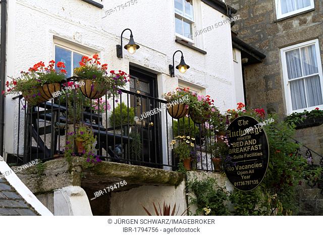 The Anchorage, Bed and Breakfast, St. Ives, Cornwall, England, United Kingdom, Europe