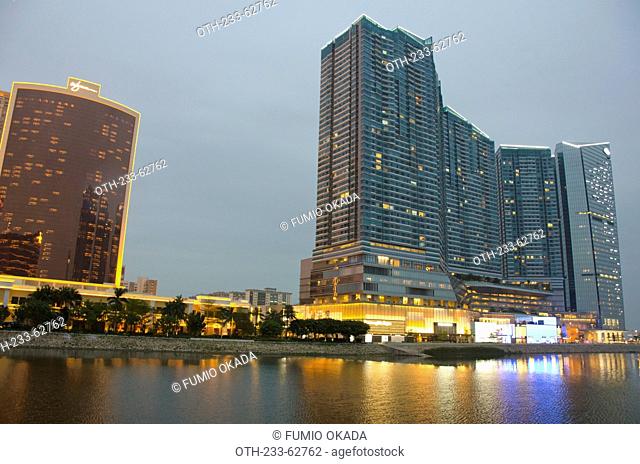 One Central complex and Wynn Hotel and casino, Macau