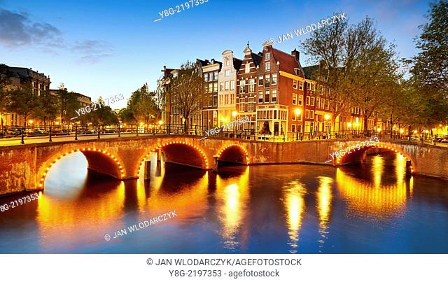 Amsterdam canal - Holland Netherlands