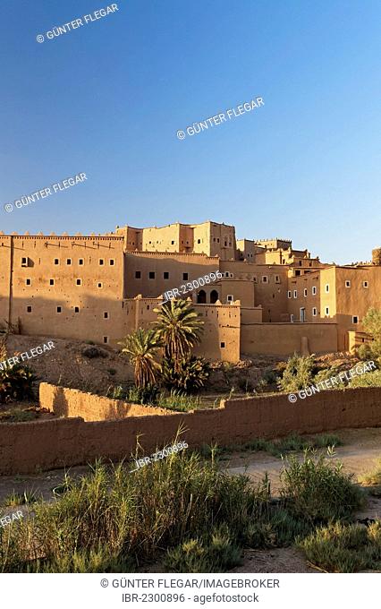Taourirt Kasbah in Ouarzazate, Souss-Massa-Draâ, Morocco, Maghreb, North Africa, Africa