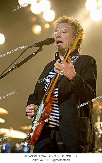 Guitarist Andy Summers of The Police performed in concert at the John Paul Jones Arena in Charlottesville, VA on November 6, 2007