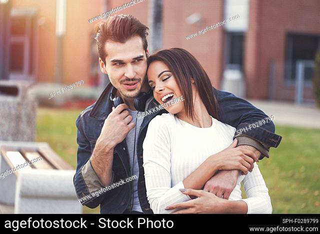 Happy young couple