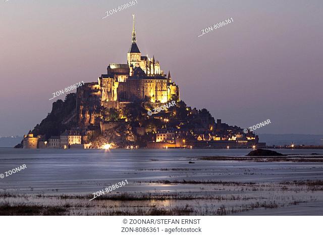Mont St. Michel, Le Mont-Saint-Michel, Normandie, Frankreich, Europa / Mont St. Michel, Le Mont-Saint-Michel, Normandy, France