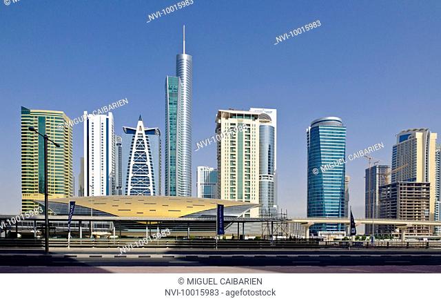 Jumeirah Metro Station, Dubai, UAE, Arabian pensinsula