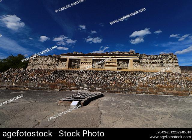 December 28, 2022, San Pablo Villa de Mitla, Mexico: Archaeological Zone of Mitla, is the second most important ceremonial center in the state of Oaxaca
