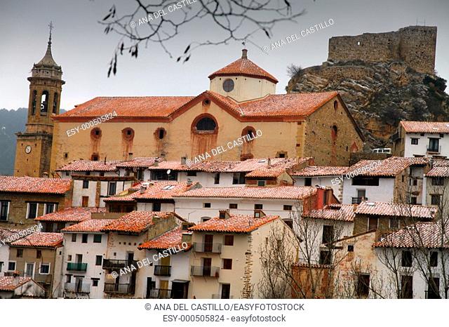 Linares de Mora village, Teruel province, Spain