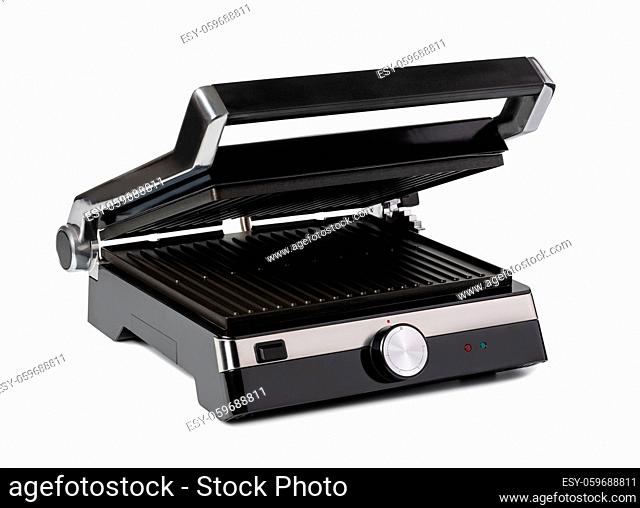 electric grill isolated on a white background