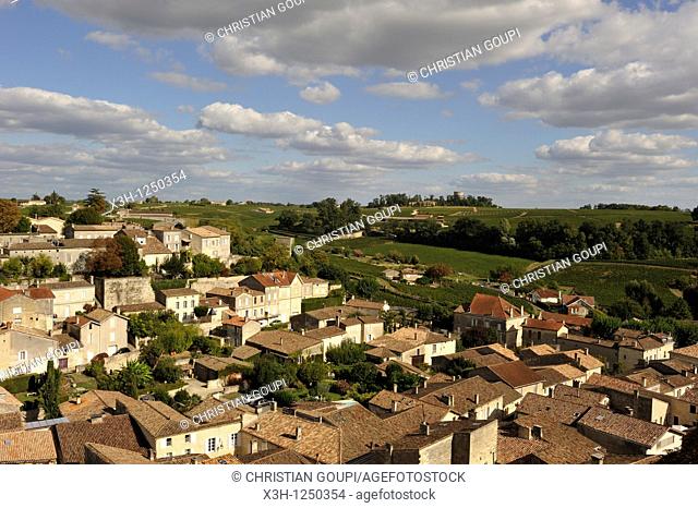 Saint-Emilion, Gironde department, Aquitaine region, south-western France, Europe