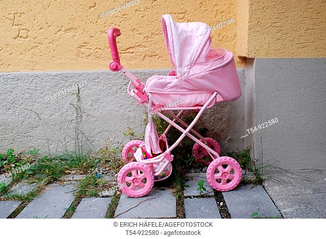 Pink buggy