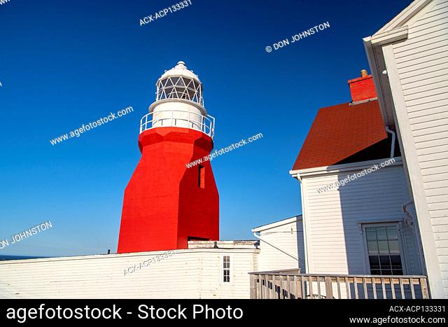Long Point lighthouse, Crow Head, Newfoundland and Labrador, NL, Canada