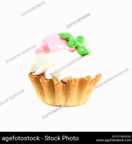 cream cupcake