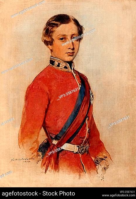 Winterhalter Franz Xavier - Albert Edward Prince of Wales 2 - German School - 19th Century