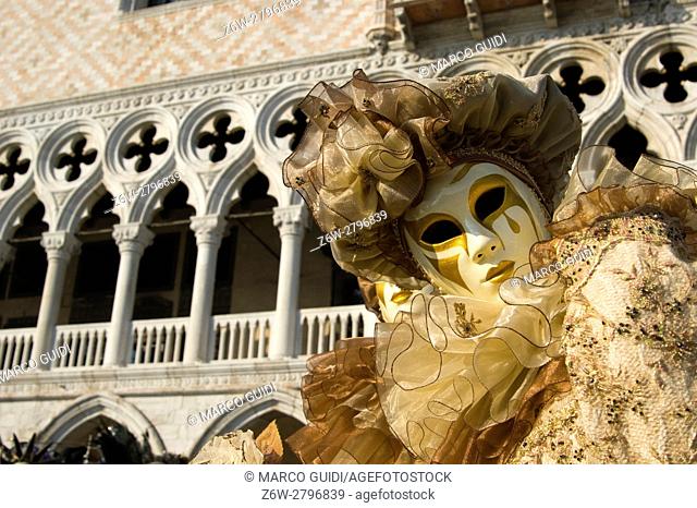Elegant and evocative of the traditional masks of venice Italy carnival