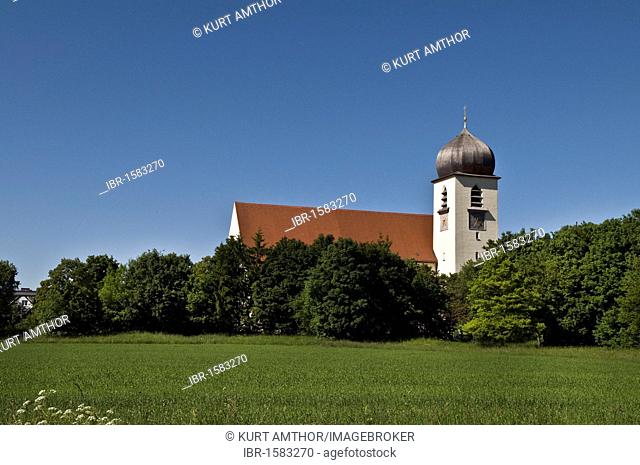 The Church of the Passion of Christ, am Durchblick district, Obermenzing, Munich, Bavaria, Germany, Europe