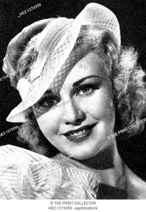 Ginger Rogers, American actress, 1934-1935. Ginger Rogers appeared in 73 films over a 35 year movie career. She is best known for her partnership with Fred...
